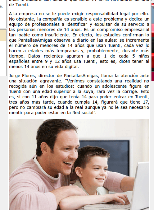 ¿Tu hija de doce años dice en Internet que tiene quince? Mentir sobre la edad en las redes sociales implica riesgos para los adolescentes [Aula y +]