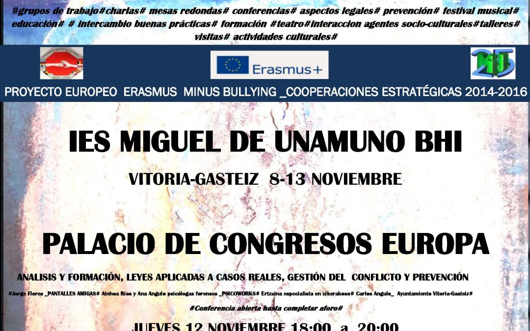 Proyecto de la Comunidad Europea analiza el ciberbullying en el Instituto Miguel de Unamuno