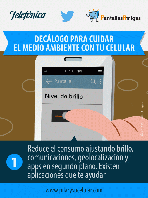 Decálogo para cuidar el medio ambiente con tu celular