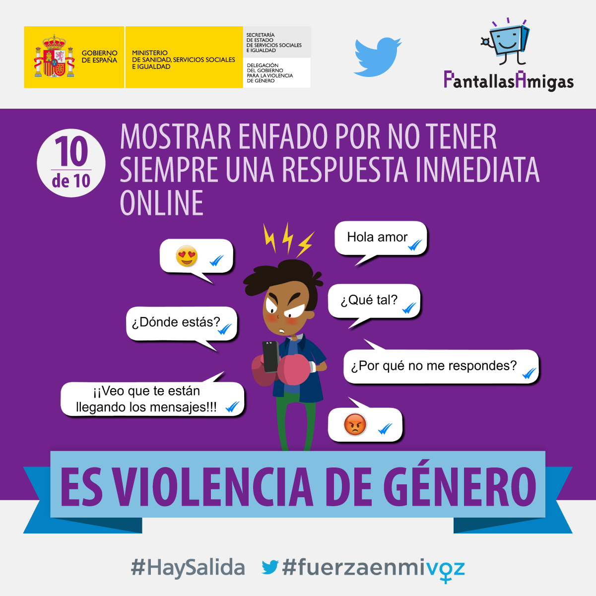 Ministerio De Igualdad Pantallasamigas Y Twitter Impulsan Campaña De Prevención De 7099