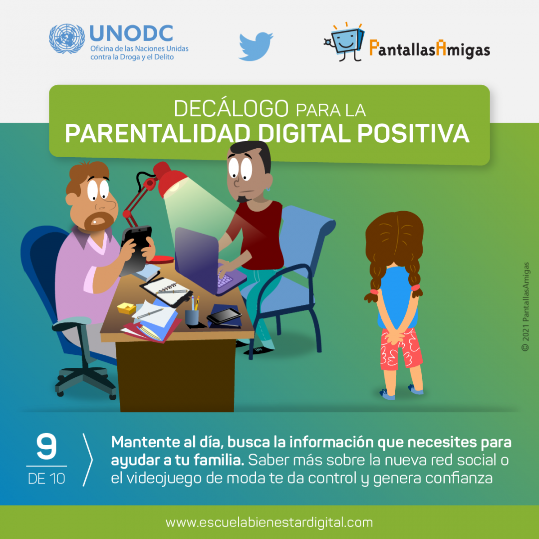 Decálogo Para La Parentalidad Digital Positiva