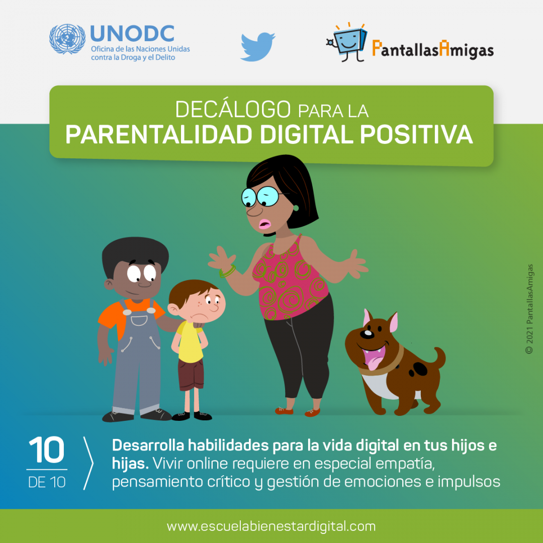 Decálogo Para La Parentalidad Digital Positiva