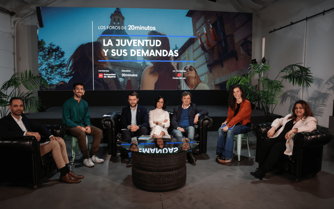 Los retos de futuro que afronta la juventud, foro de 20minutos