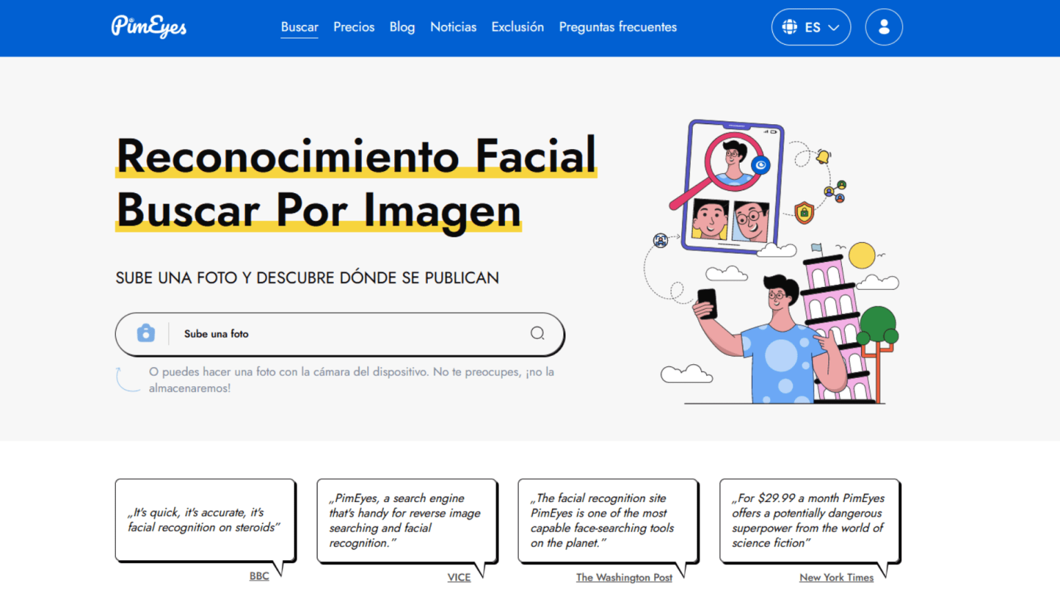 PimEyes, Buscador De Reconocimiento Facial Y Búsqueda Inversa De Imágenes