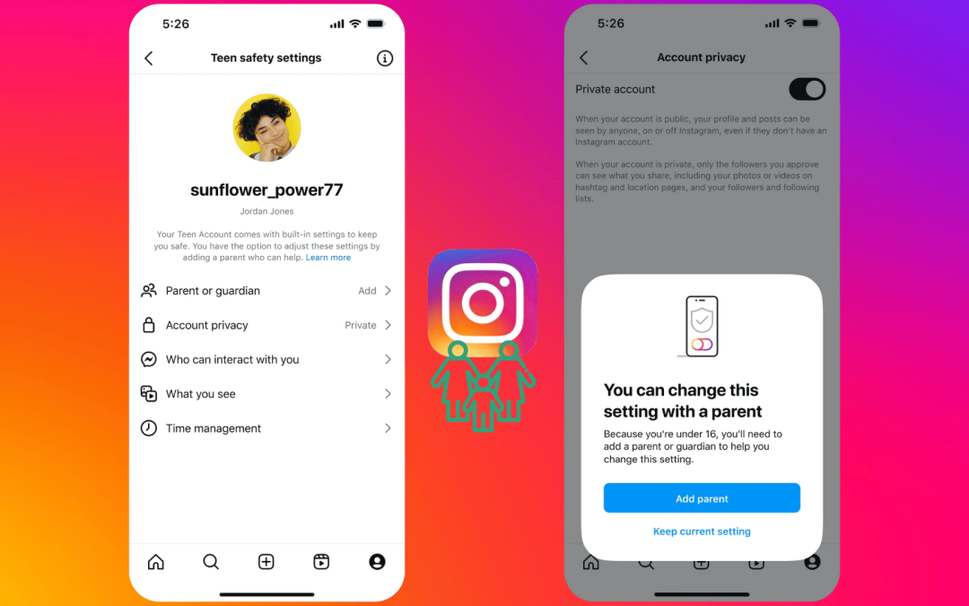 Instagram presenta la «Cuenta de Adolescente», con mayor privacidad y restricciones, bajo la supervisión de las familias