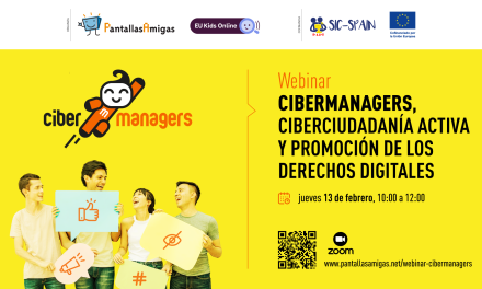 Webinar «Cibermanagers, ciberciudadanía activa y promoción de los derechos digitales»